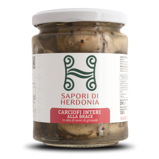 Carciofi interi alla brace