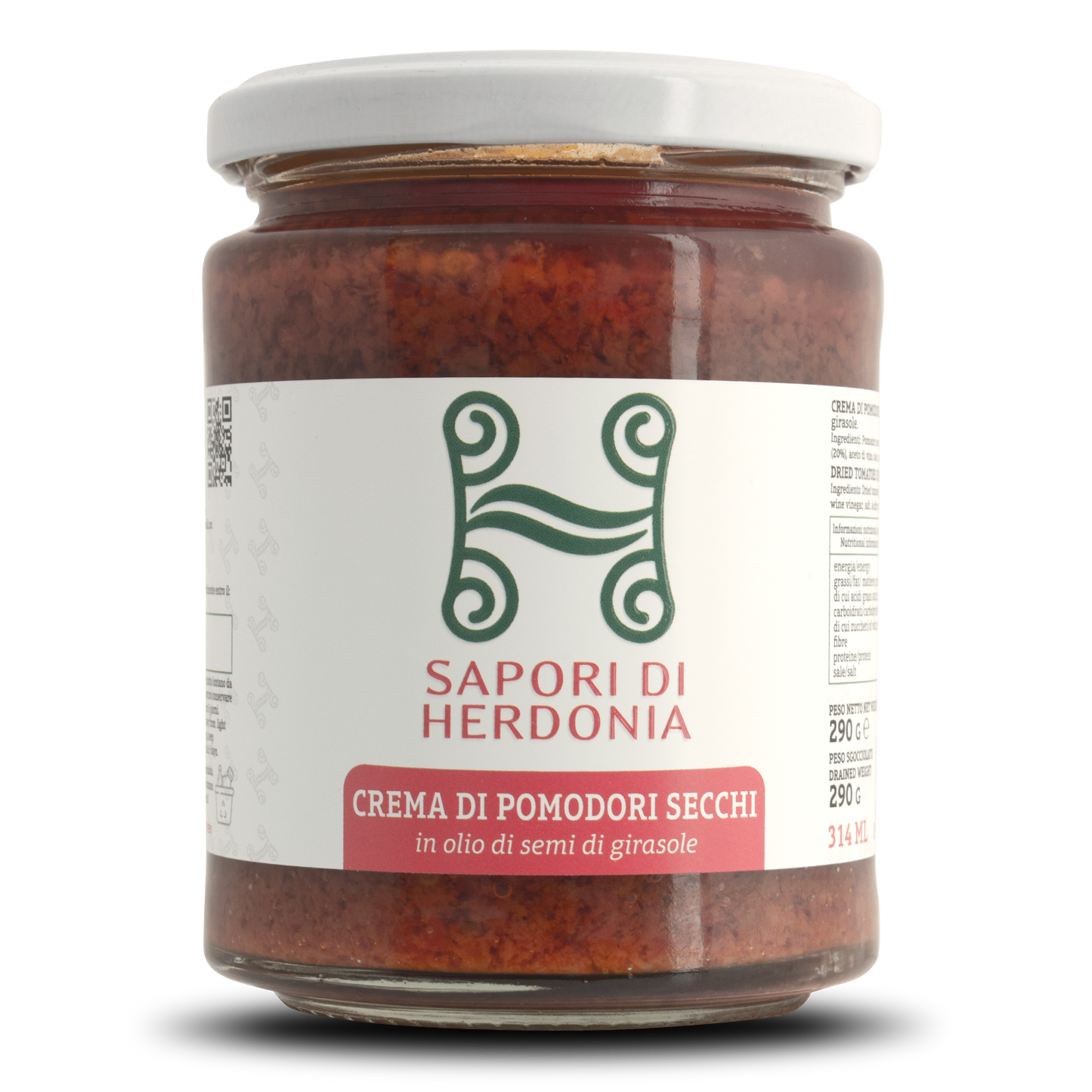 Sun-dried tomato cream