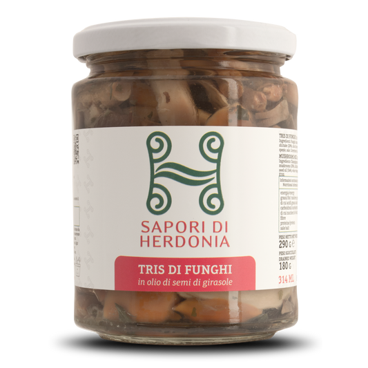 Tris di funghi